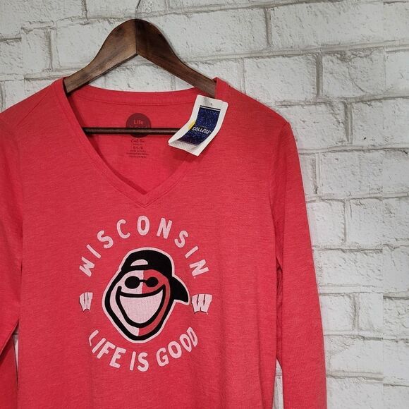 NWT Life Is Good WI long sleeve tee - Picture 3 of 10